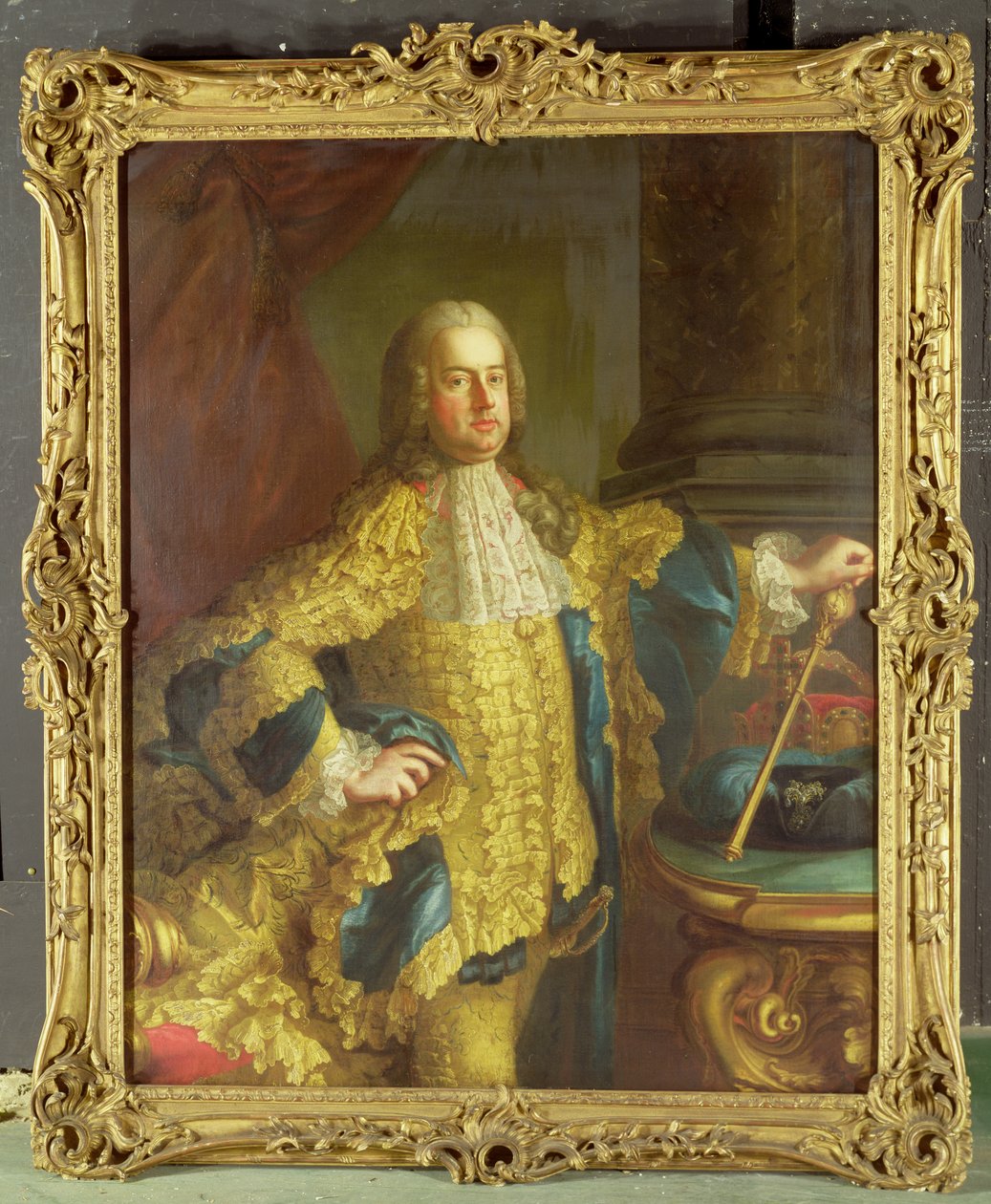 Retrato del emperador Francisco I (1708-65) de Martin II Mytens or Meytens