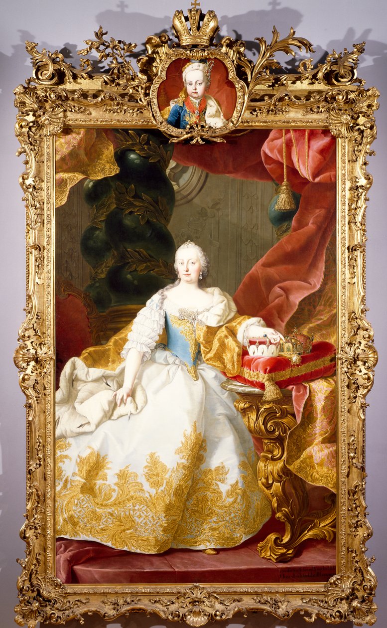 Retrato de María Teresa de Martin II Mytens or Meytens