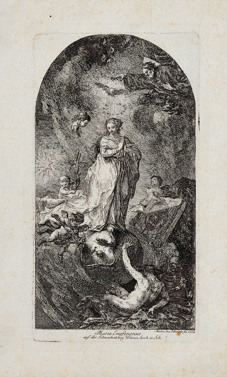 María concepción de Martin Johann Schmidt
