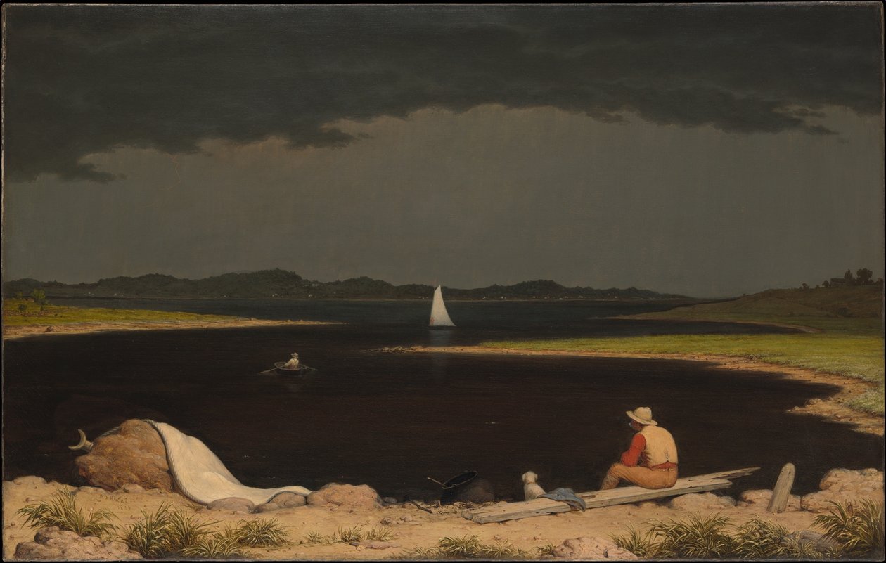Tormenta que se aproxima de Martin Johnson Heade