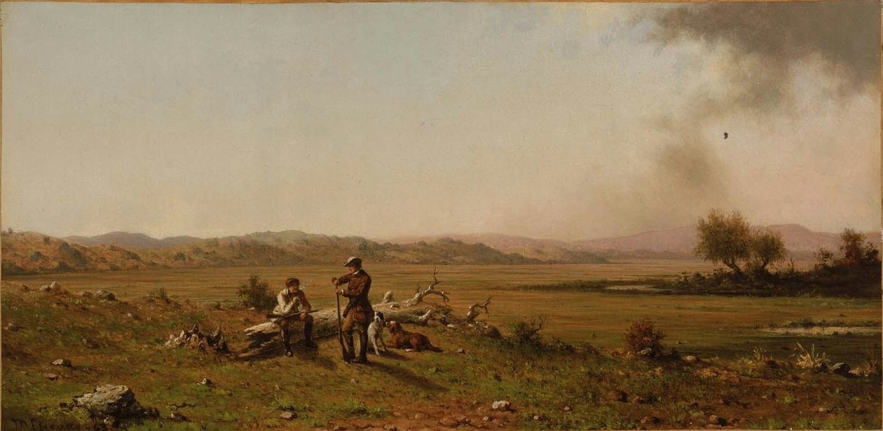 Descanso de los cazadores de Martin Johnson Heade