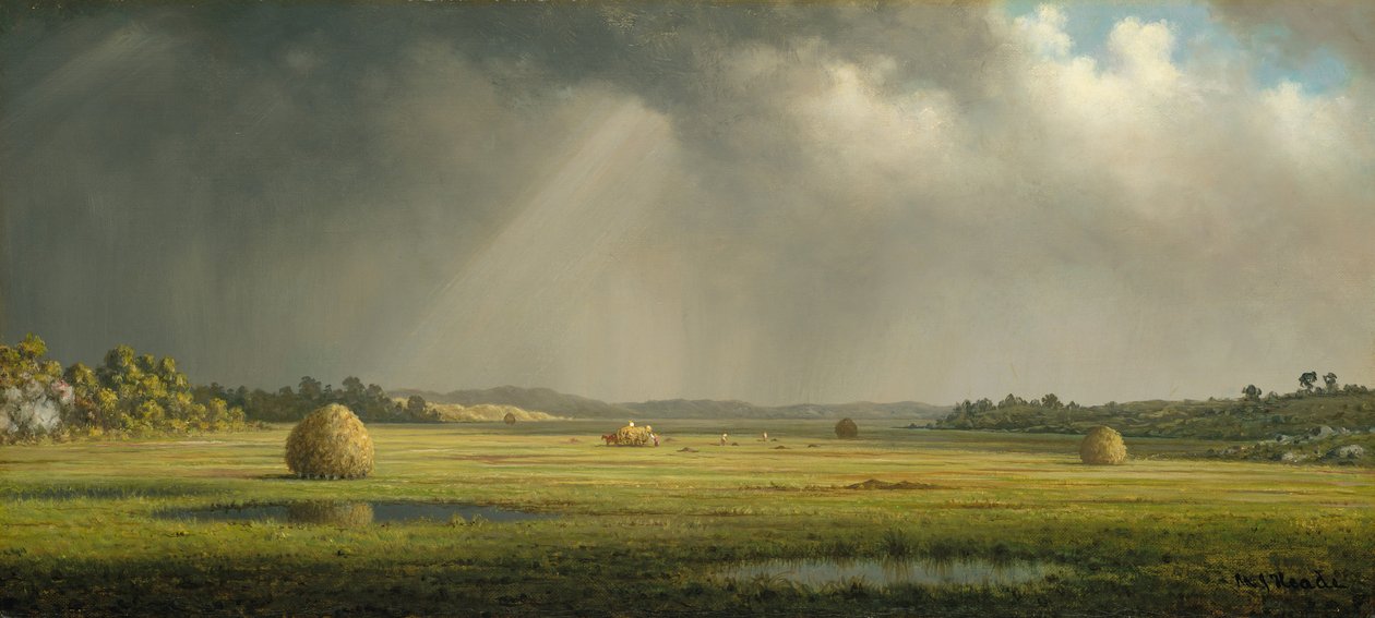 Praderas de Newburyport de Martin Johnson Heade