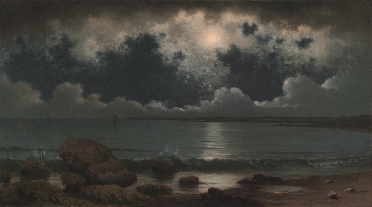 Point Judith, Rhode Island, 1867-1868 de Martin Johnson Heade