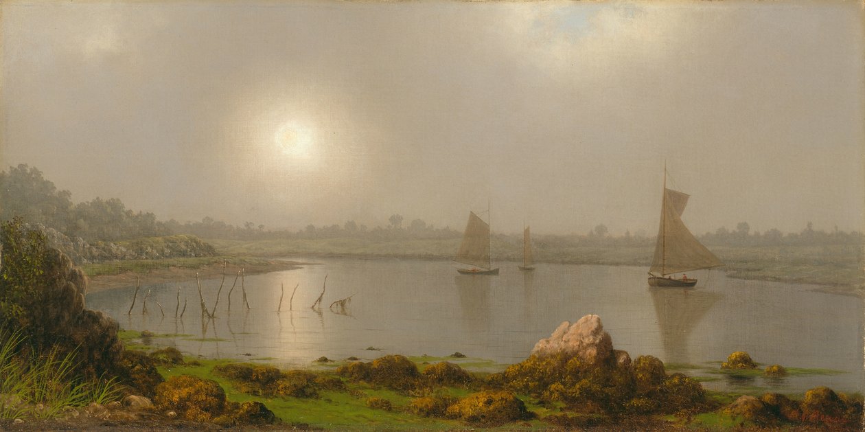 Puerto de York, costa de Maine de Martin Johnson Heade