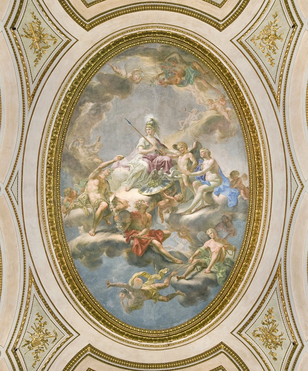 La Sapienza, techo del Salone d