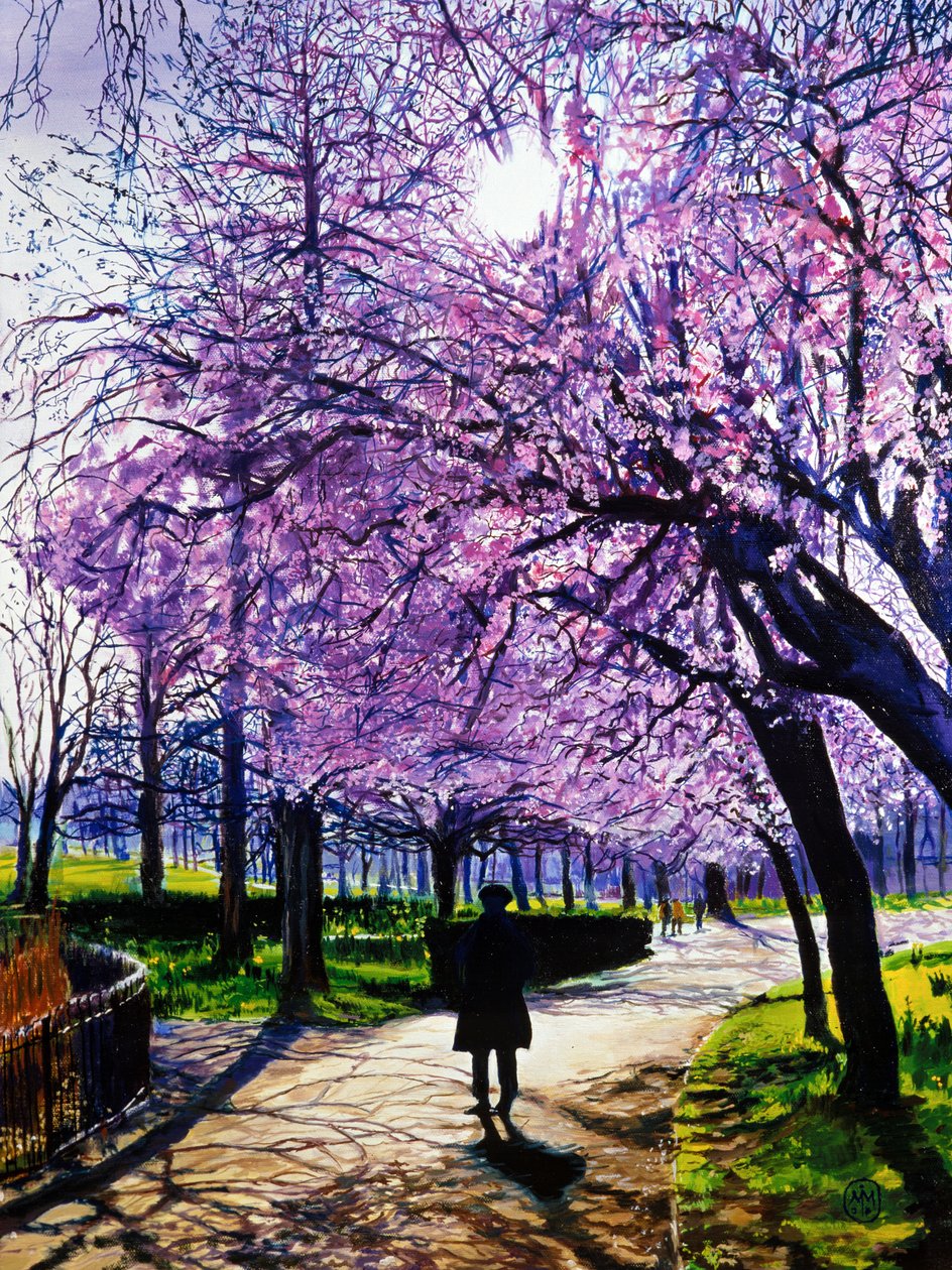 De repente, 2003 (óleo sobre lienzo) de Martin Mossop