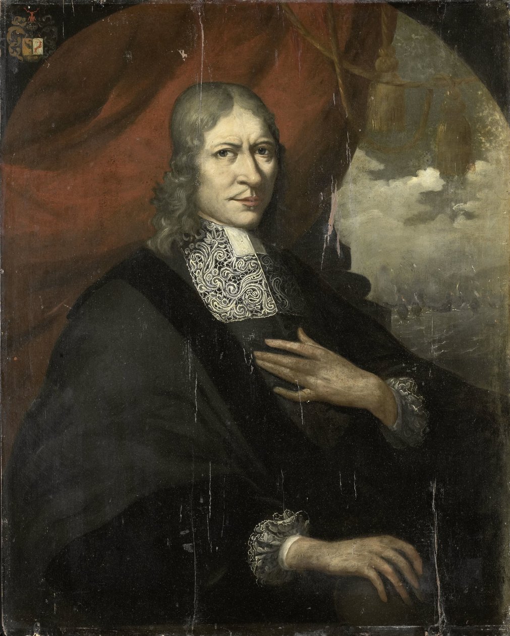 Retrato de Rycklof van Goens, Gobernador General de Martin Palin (attributed to)