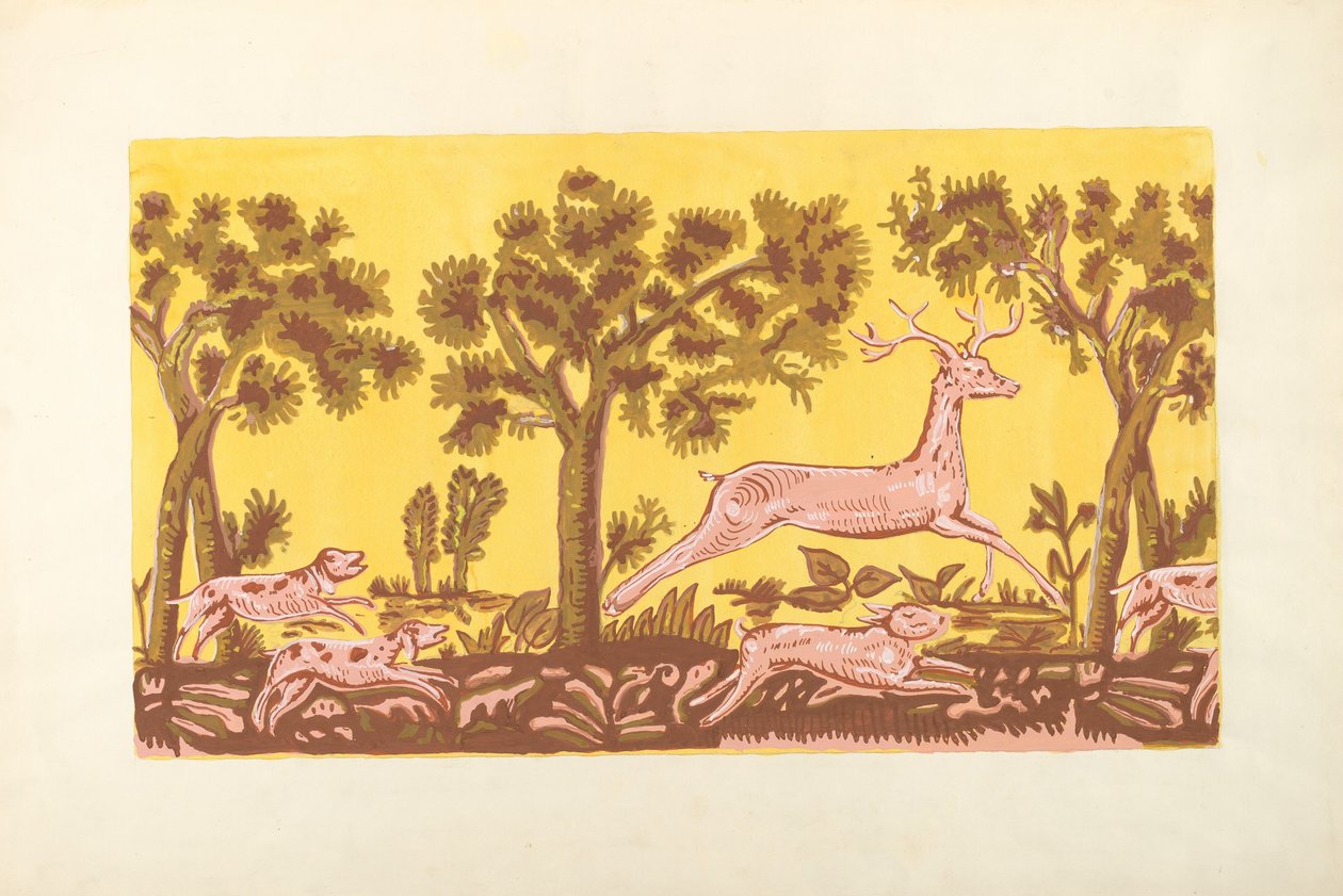 Diseño de caja de sombreros, c. 1936 de Martin Partyka