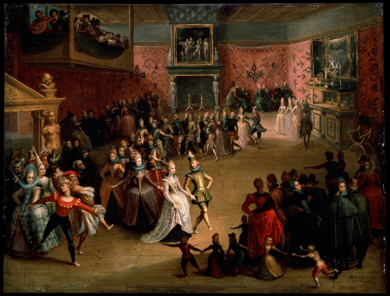 El baile de bodas, 1604 de Martin Pepyn