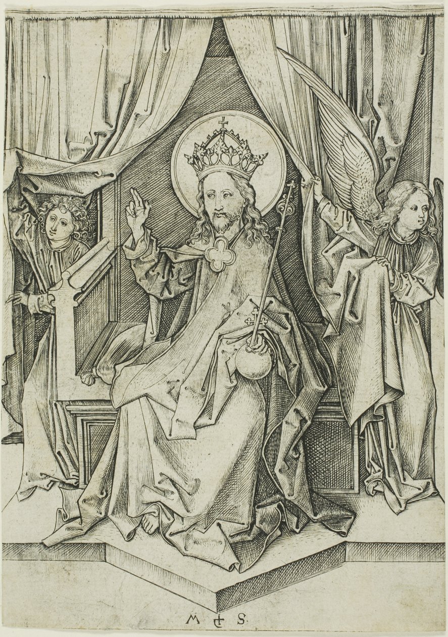 Cristo Entronado de Martin Schongauer