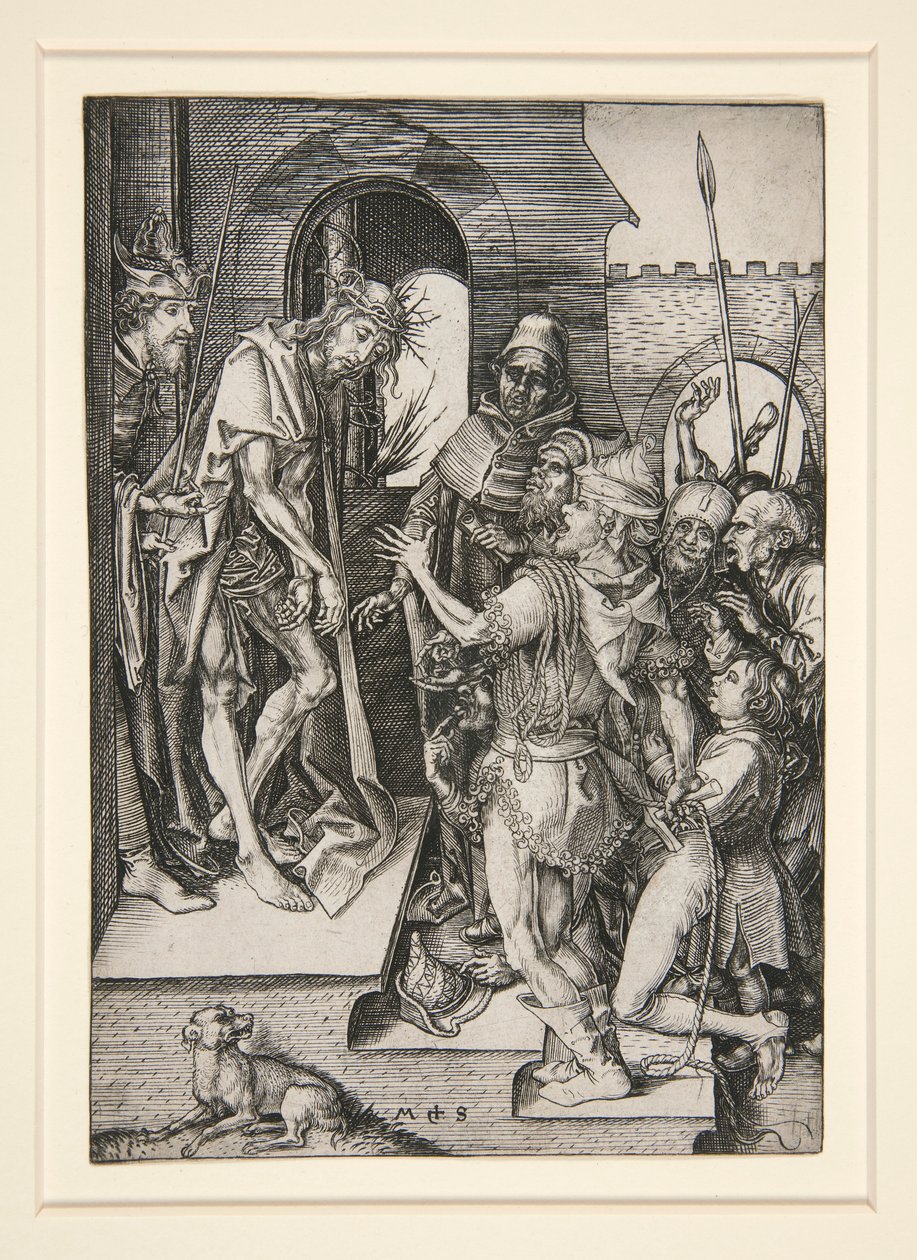 Cristo presentado al pueblo (Ecce Homo) de Martin Schongauer