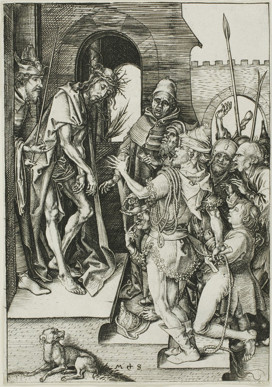 Ecce Homo, de La Pasión de Martin Schongauer