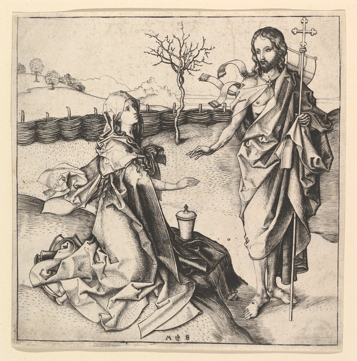 Noli me Tangere, ca. 1435-1491 de Martin Schongauer