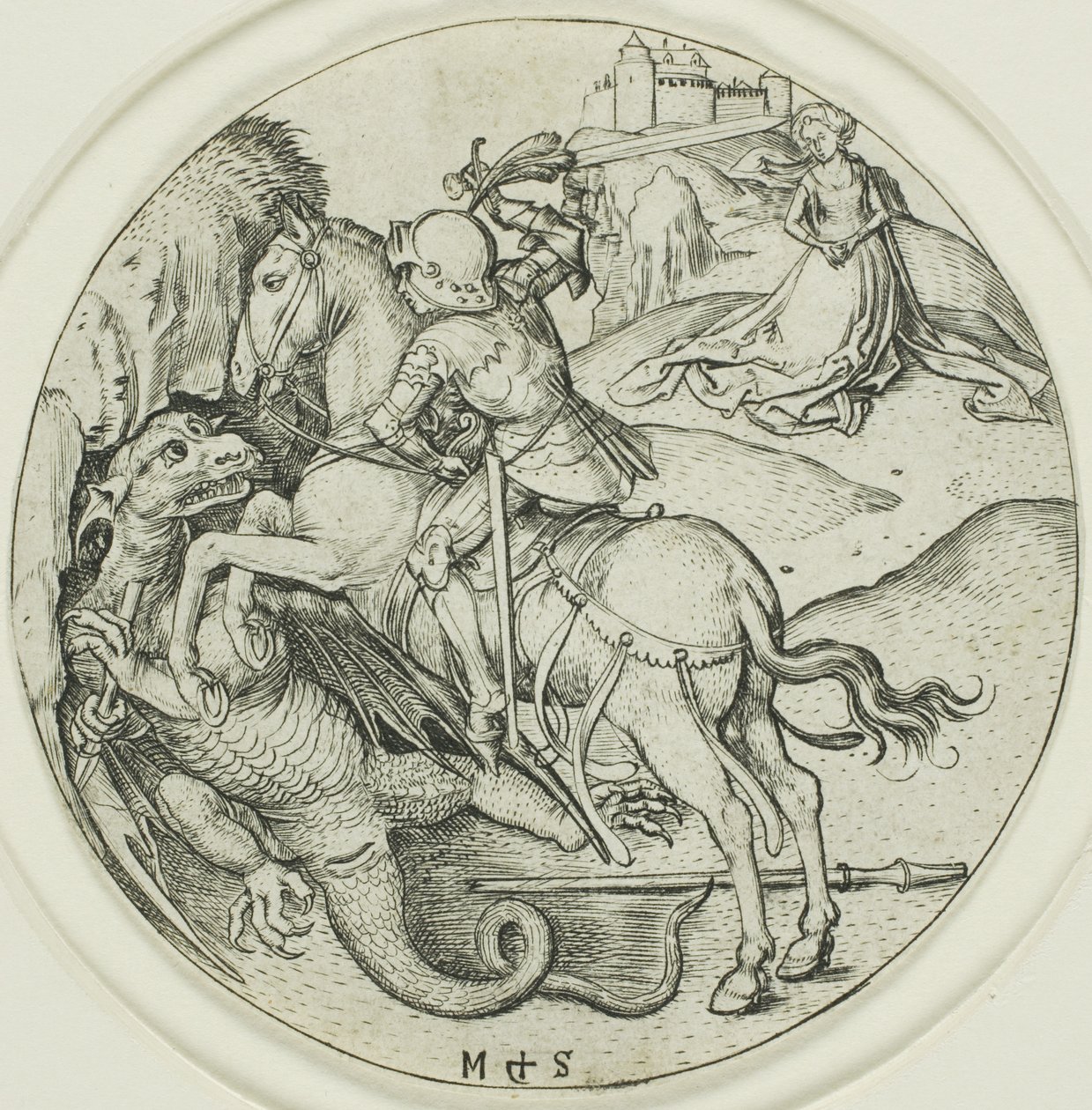 San Jorge de Martin Schongauer
