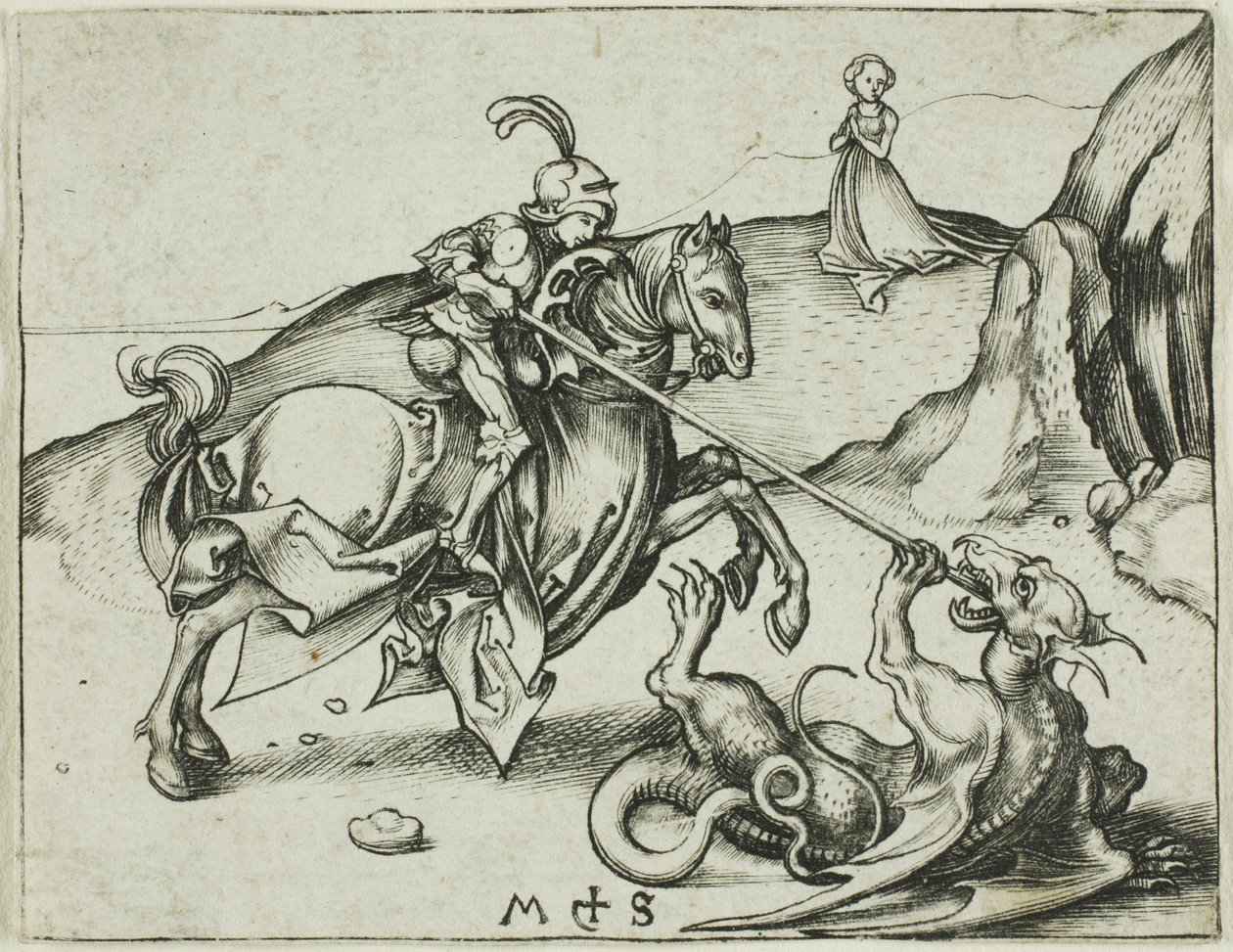 San Jorge de Martin Schongauer