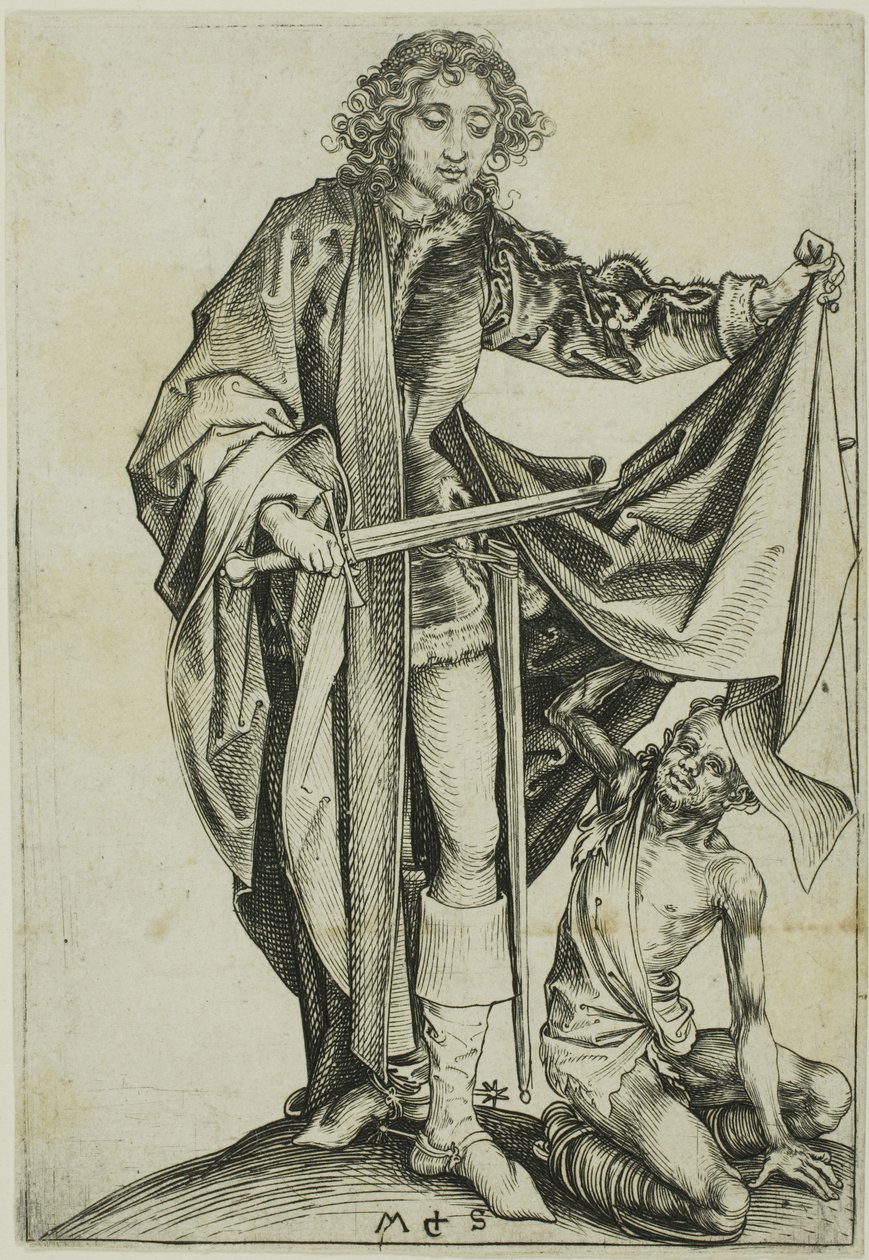 San Martín de Martin Schongauer