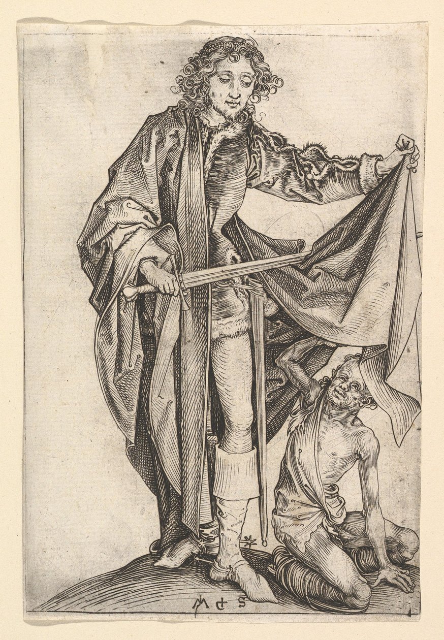 San Martín de Martin Schongauer