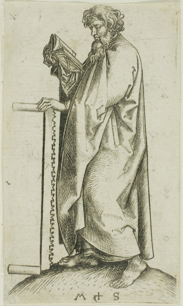 San Simón, de los Apóstoles de Martin Schongauer