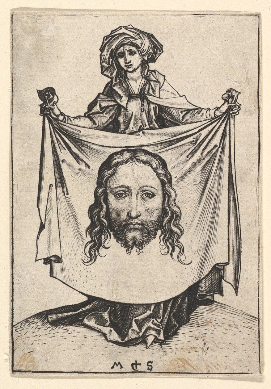 Santa Verónica de Martin Schongauer