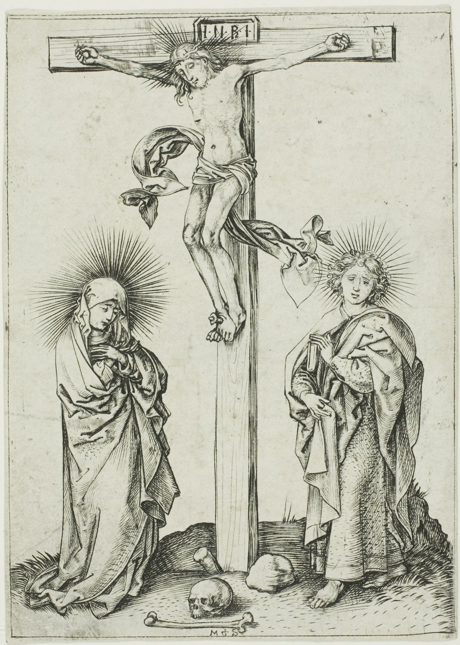 La Crucifixión de Martin Schongauer