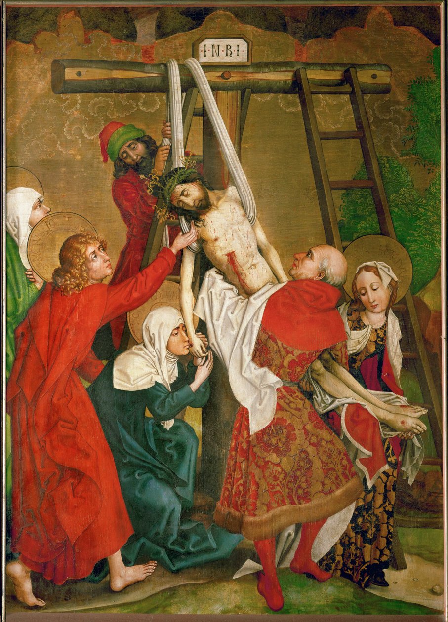 La Deposición. Altar de Santo Domingo de Martin Schongauer