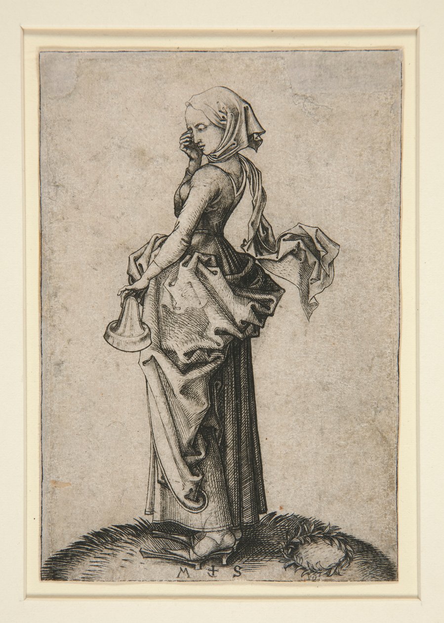 la virgen tonta de Martin Schongauer