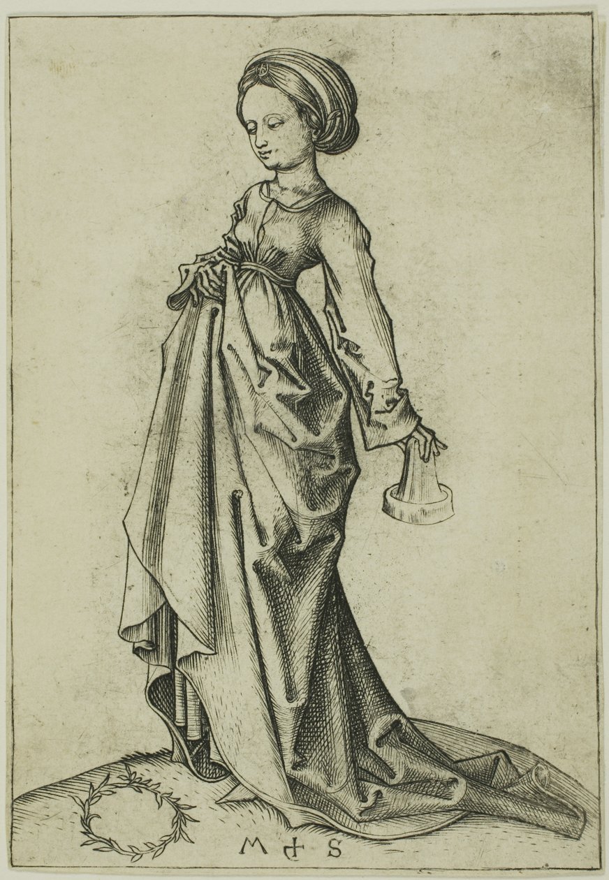 La segunda Virgen Loca de Martin Schongauer