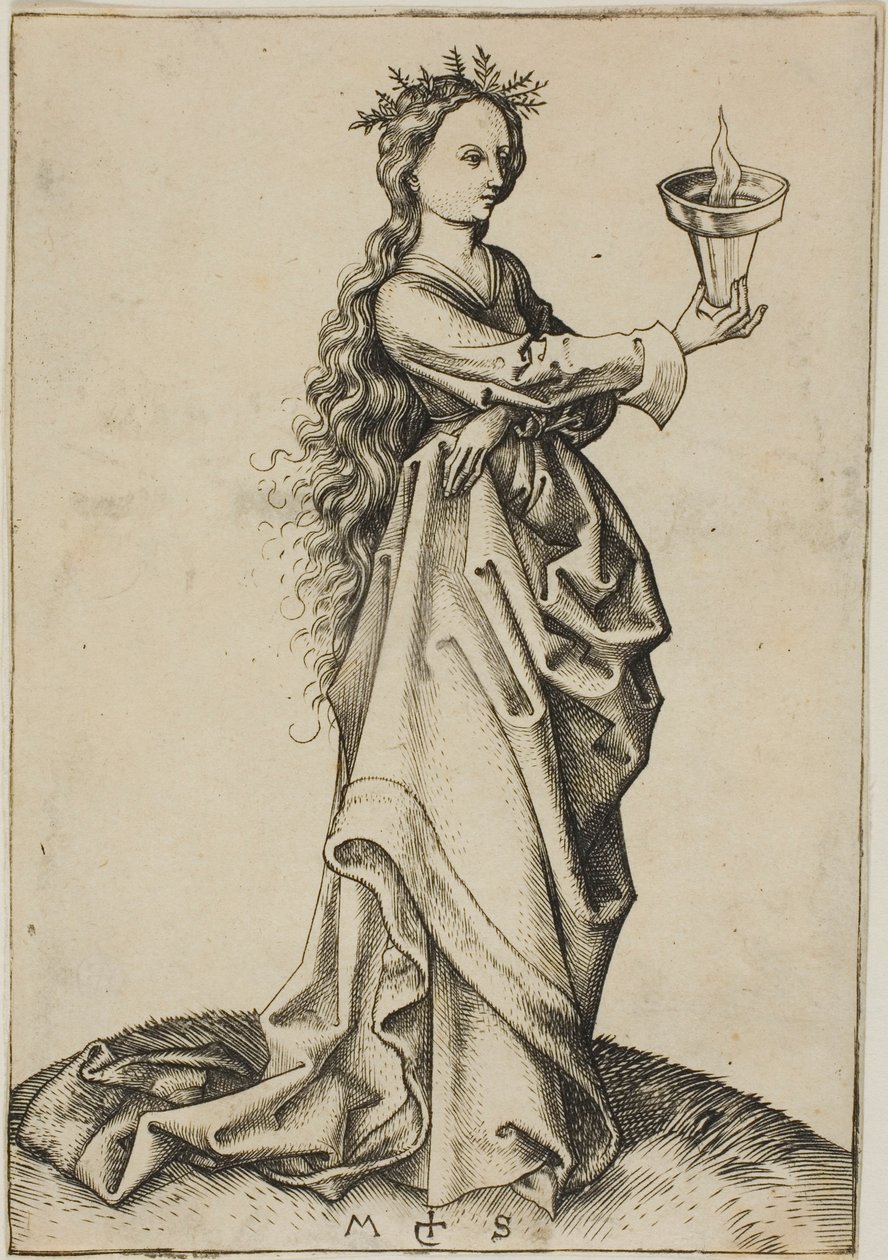La Tercera Virgen Sabia de Martin Schongauer