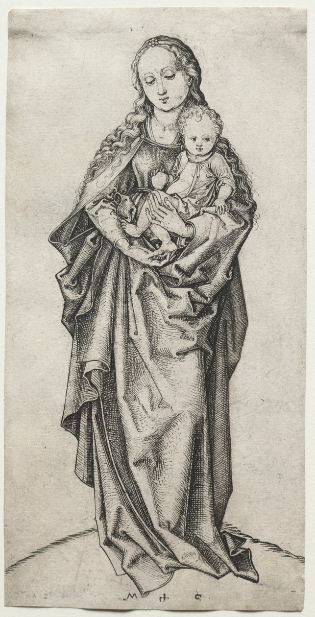 Virgen y Niño de Martin Schongauer