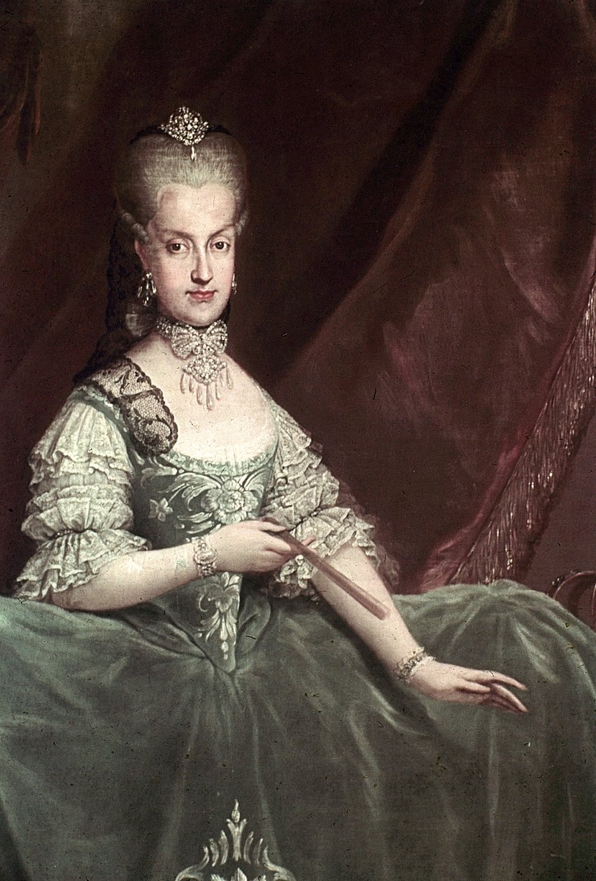 Retrato de María Carolina de Austria de Martin van Meytens