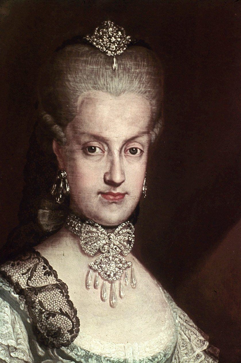 Retrato de María Carolina de Austria de Martin van Meytens