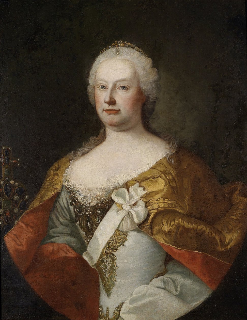 Retrato de la emperatriz María Teresa de Austria 1717-1780 de Martin van Meytens the Younger