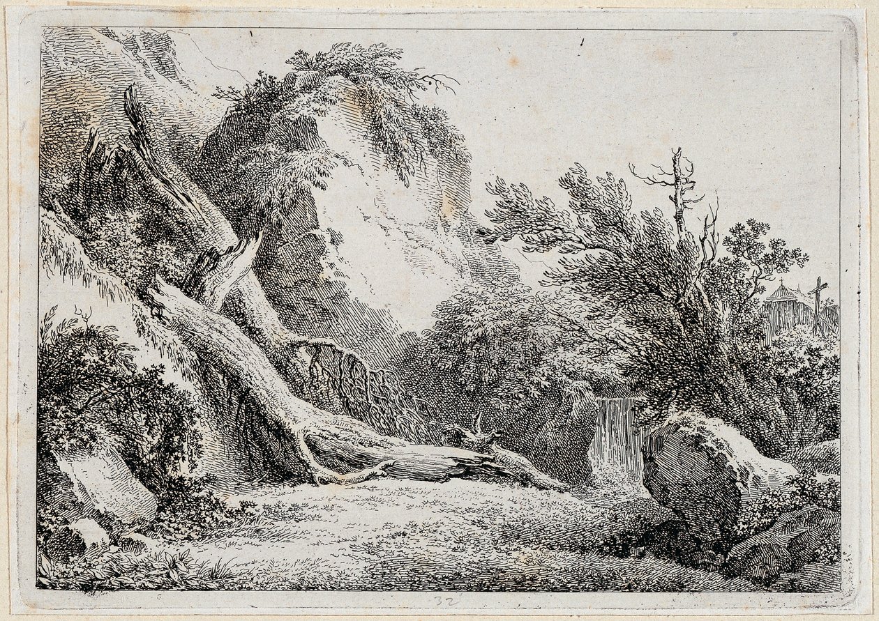 paisaje de Martin von Molitor