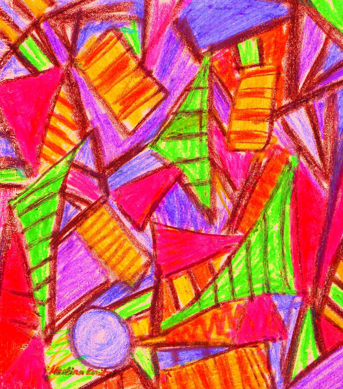 Vitrales coloridos de Martina Konitzky