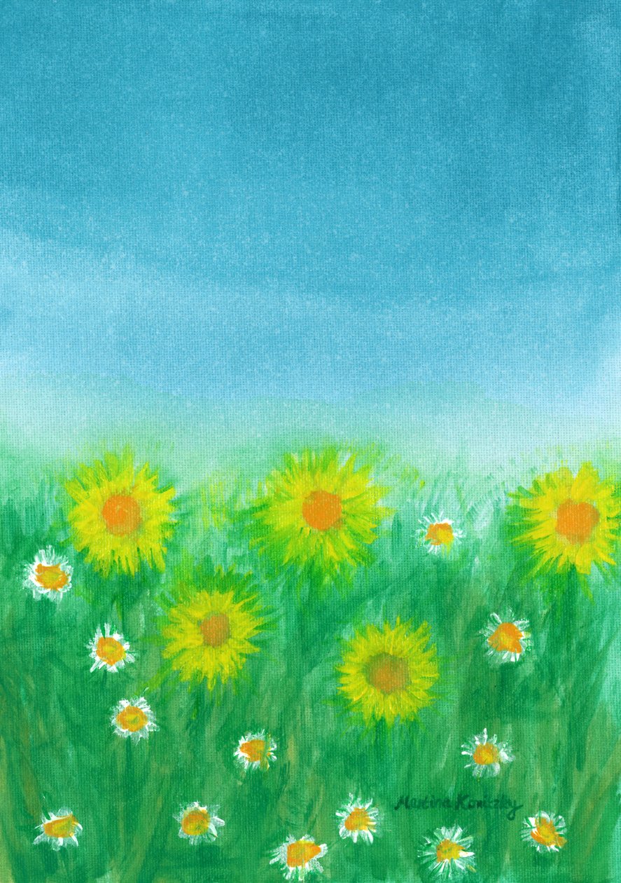 El prado de primavera de Martina Konitzky