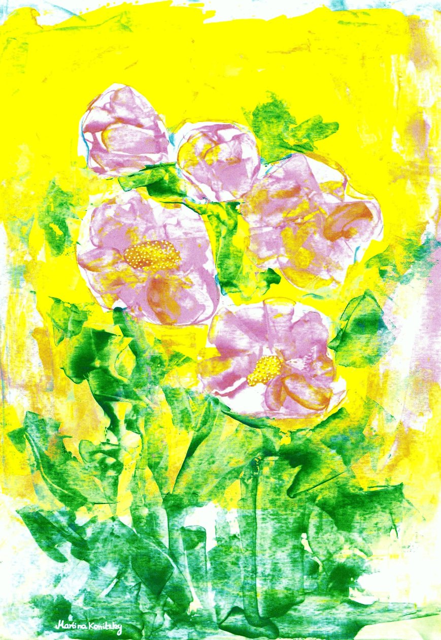 Las rosas en primavera de Martina Konitzky