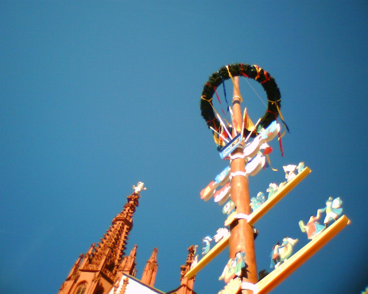 Plaza del mercado de Wurzburgo de Martina Konitzky