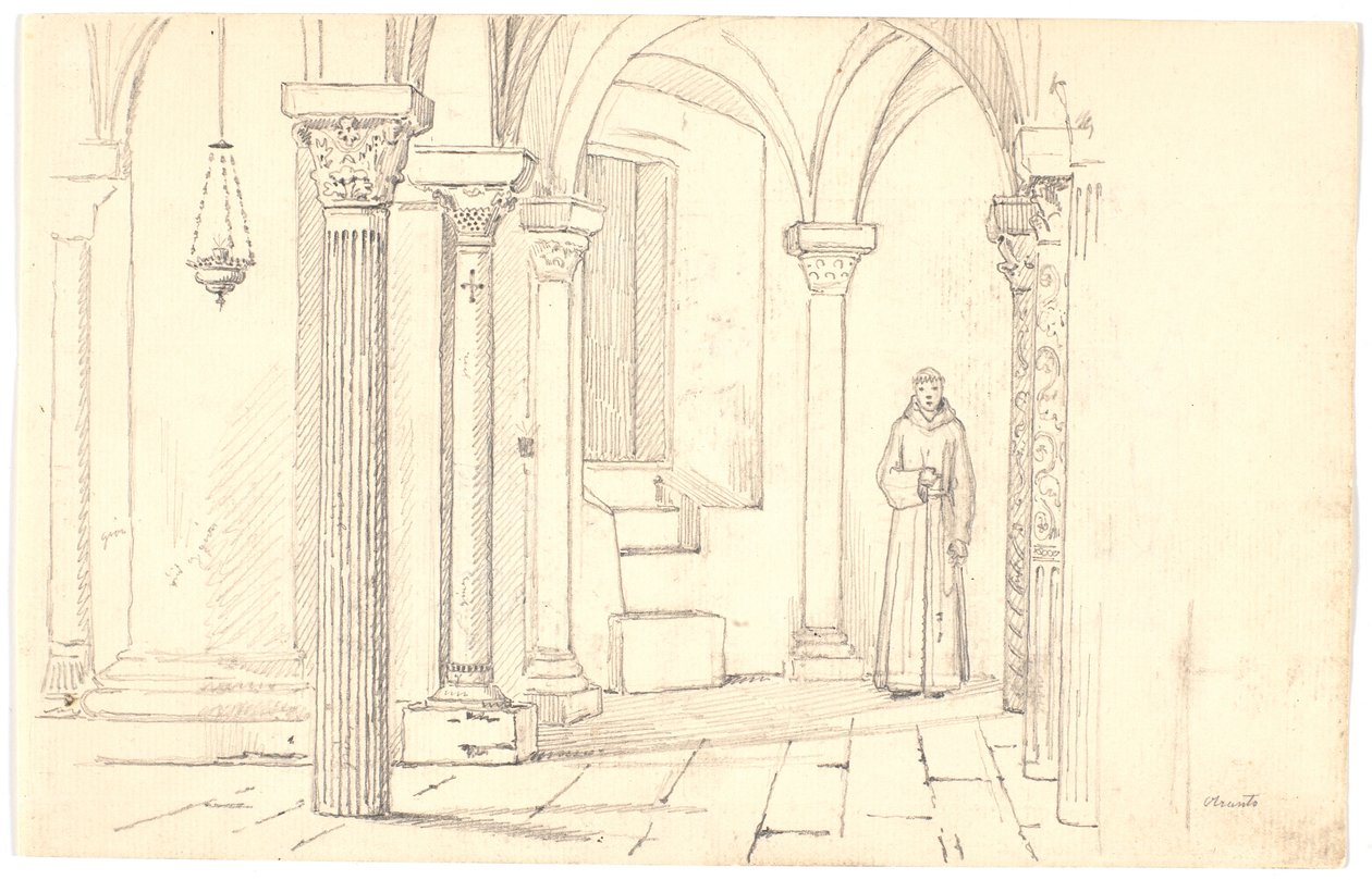 Cripta de la catedral, Otranto de Martinus Rørbye