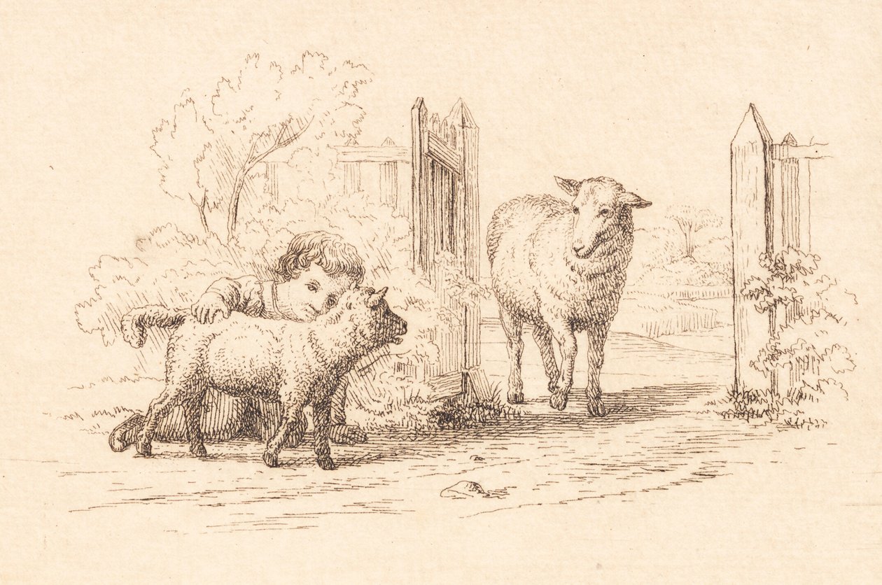 Ilustración de "Halvhundrede Fabler for Børn" de Hey de Martinus Rørbye