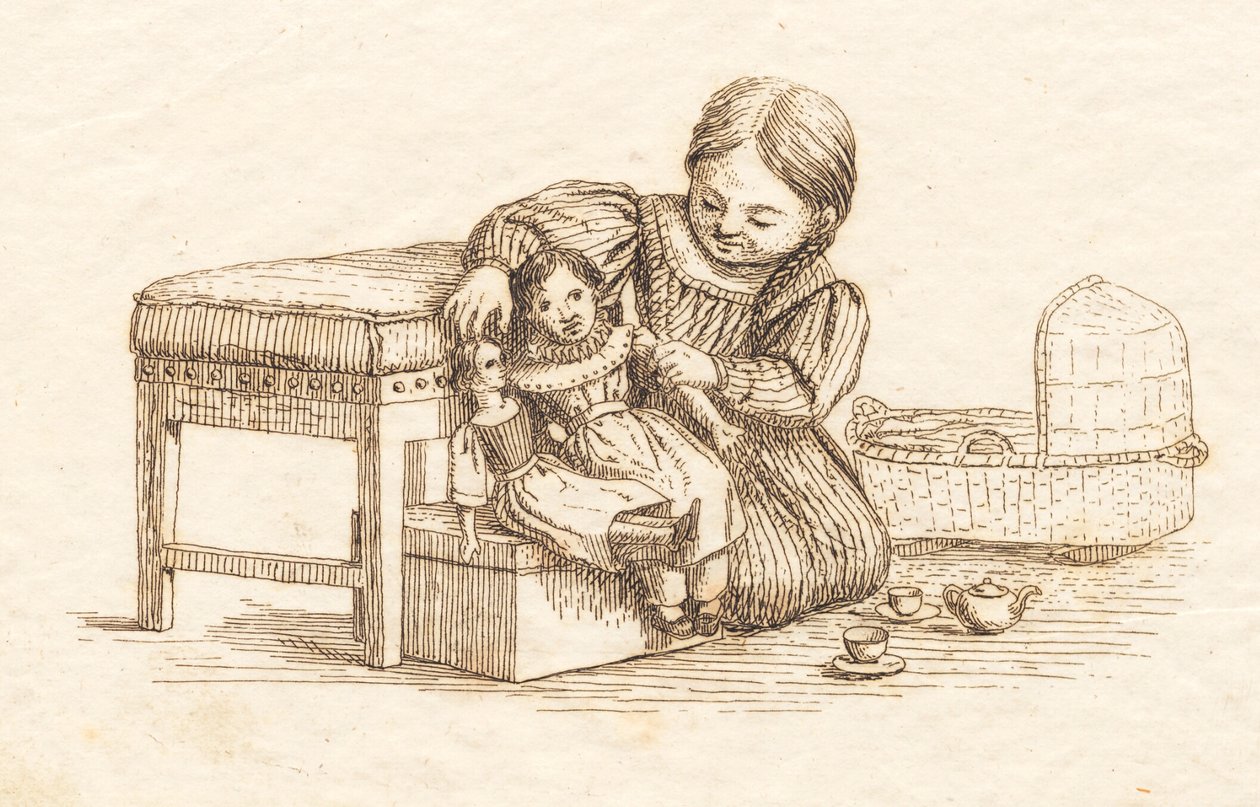 Ilustración para "Halvhundrede Fabler for Børn" de Hey de Martinus Rørbye