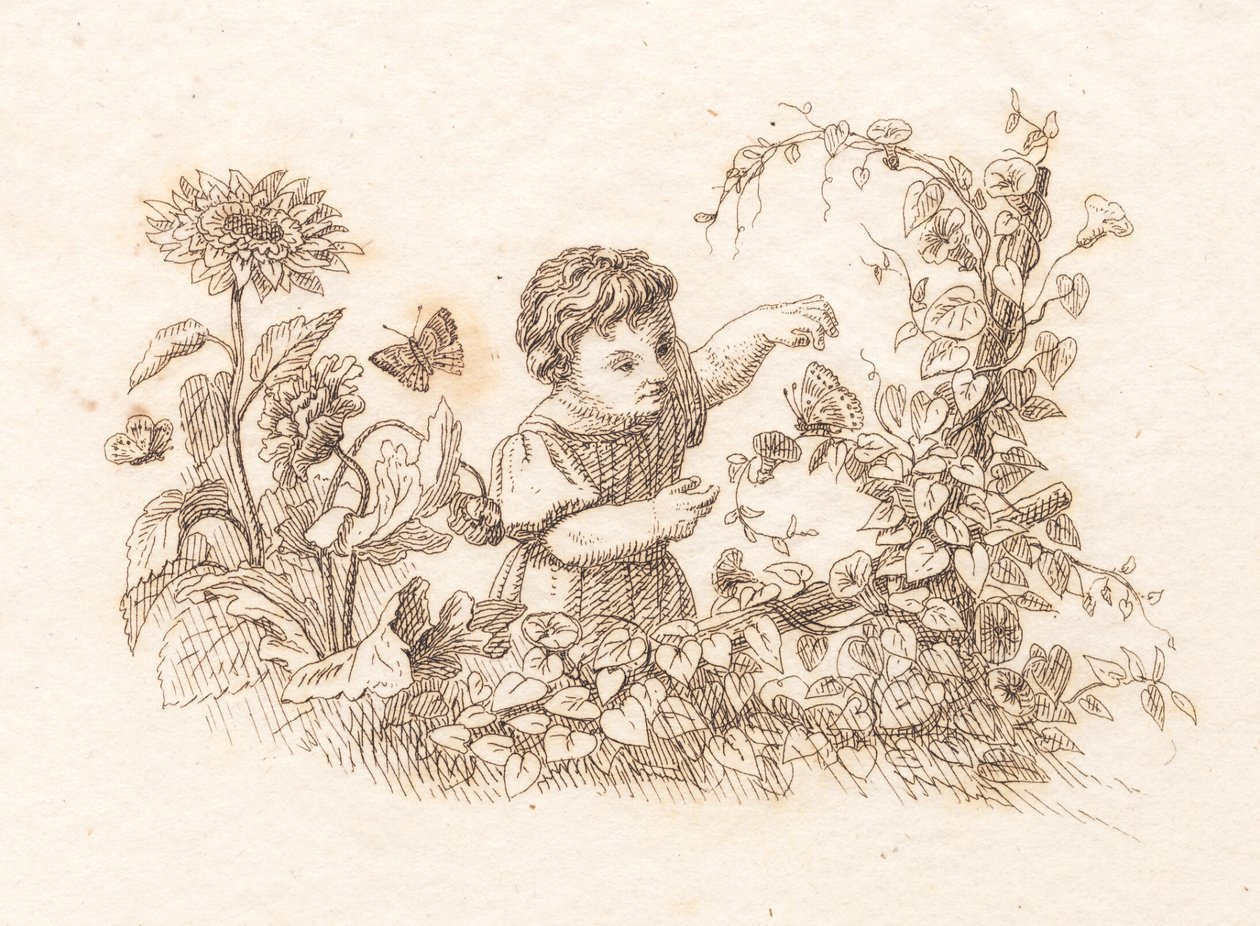 Ilustración para "Cincuenta Fábulas para Niños" de Hey de Martinus Rørbye