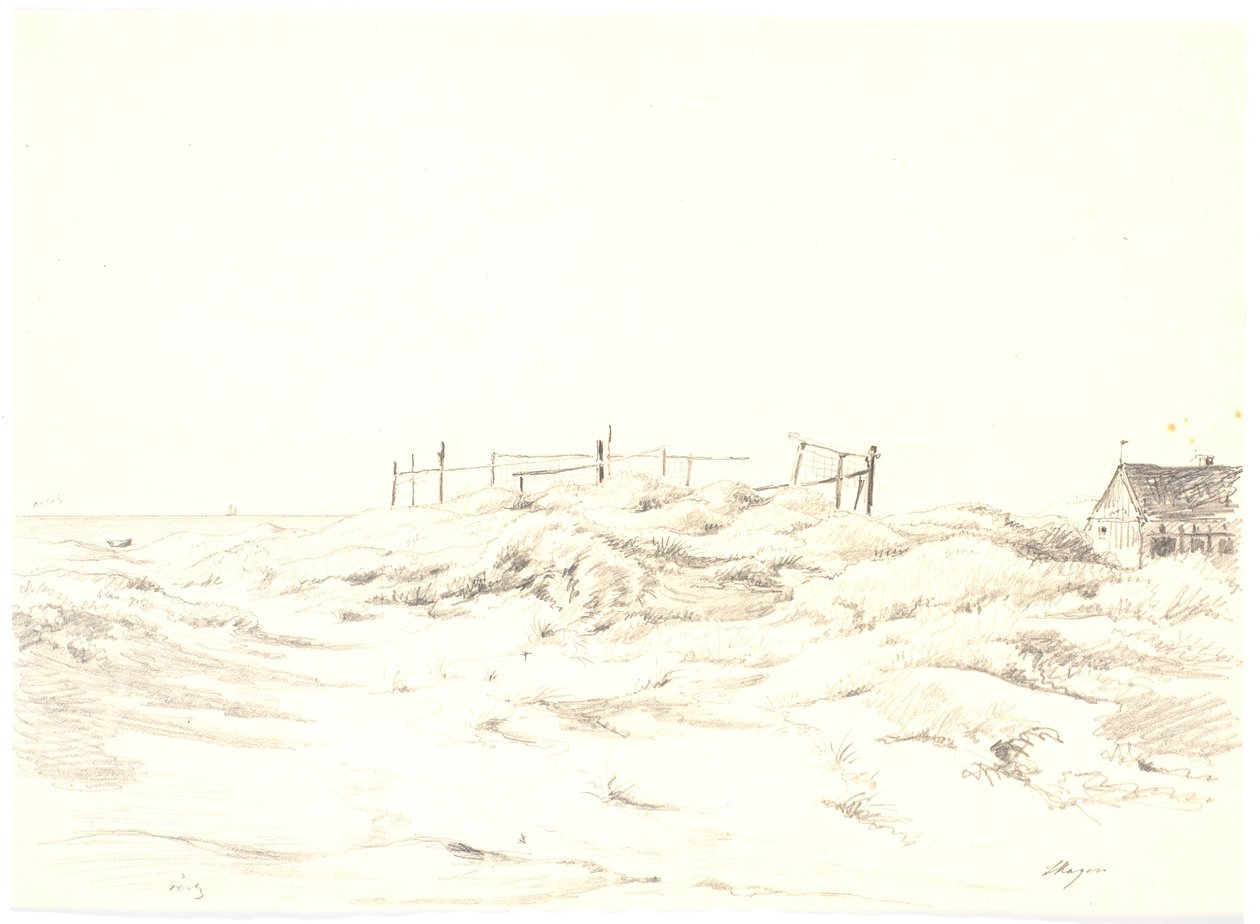 Paisaje de dunas, Skagen de Martinus Rørbye