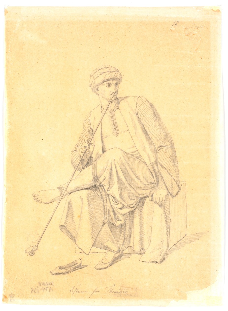 Kostüm aus Thessalien de Martinus Rørbye