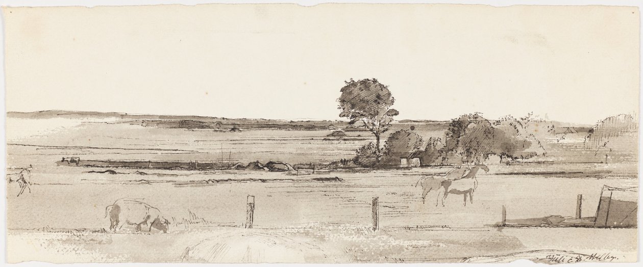Paisaje de Melby de Martinus Rørbye
