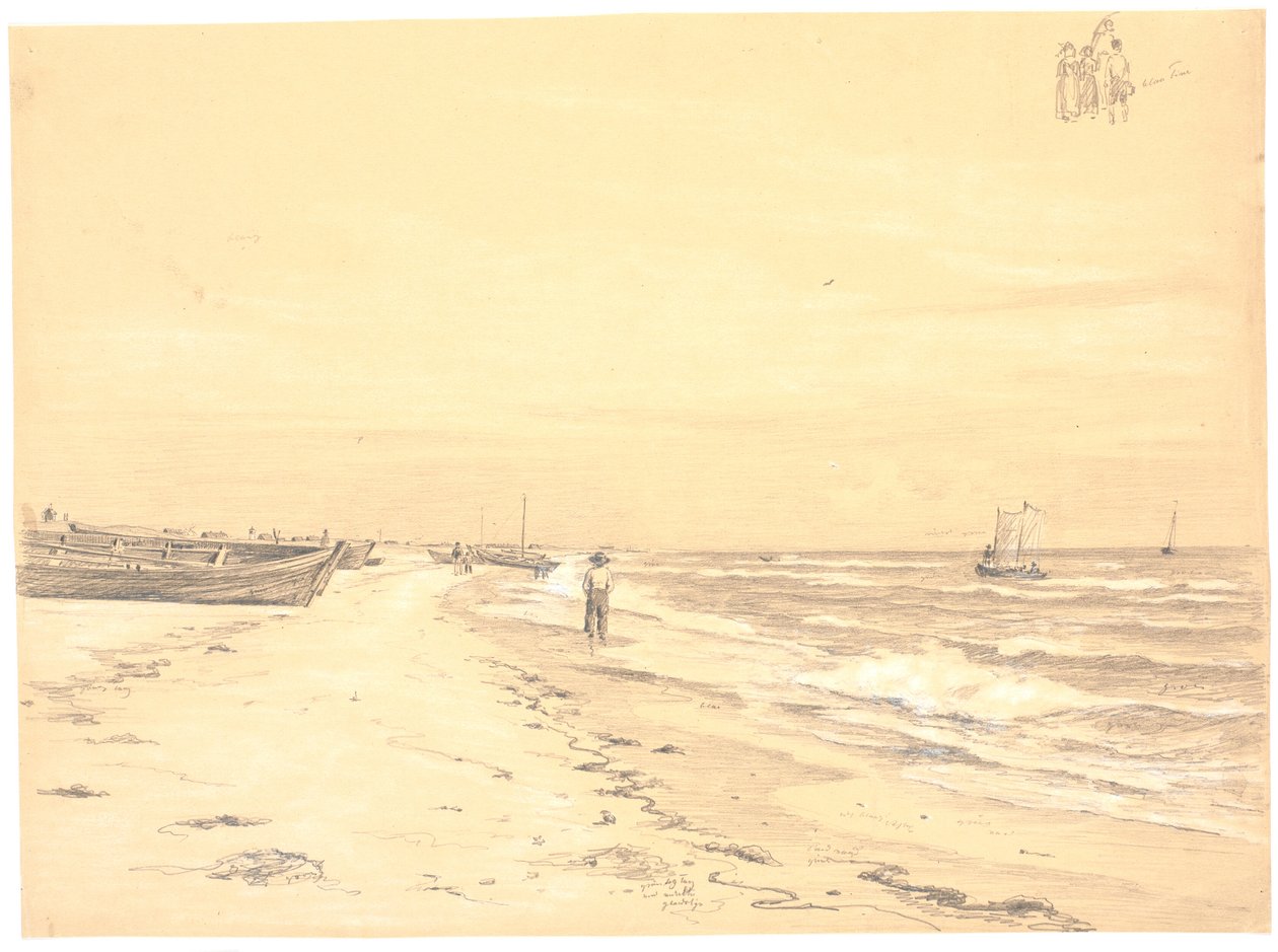 Parte de Sønderstrand, Skagen de Martinus Rørbye