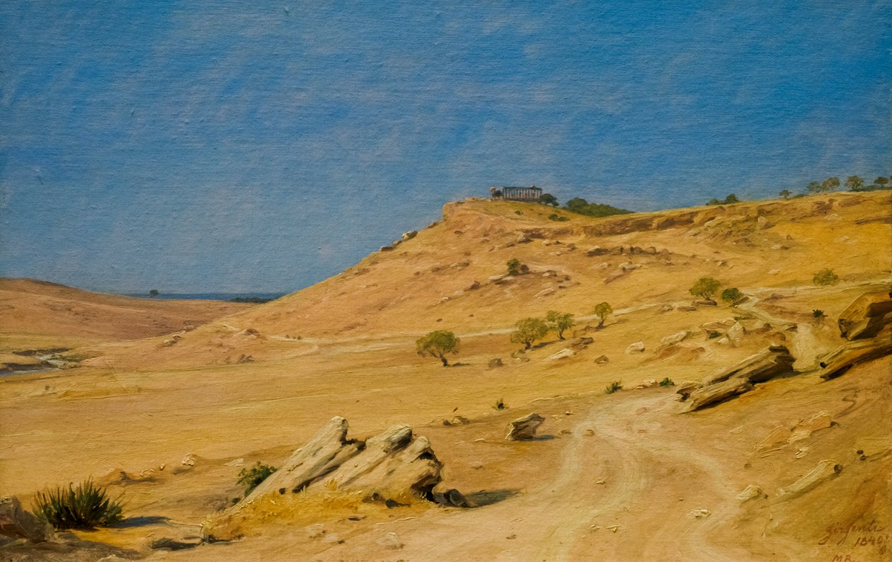 Vista desde Girgenti de Martinus Rorbye