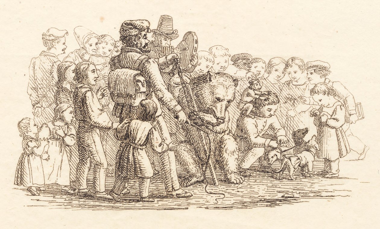 Ilustración para "Halvhundrede Fabler for Børn" de Hey de Martinus Rørbye
