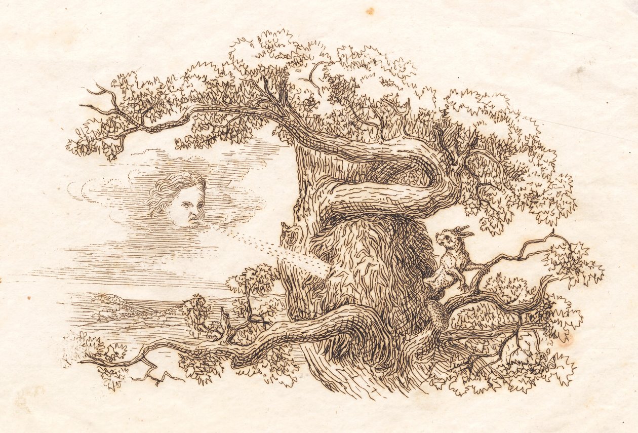 Ilustración para "Cincuenta fábulas para niños" de Hey de Martinus Rørbye