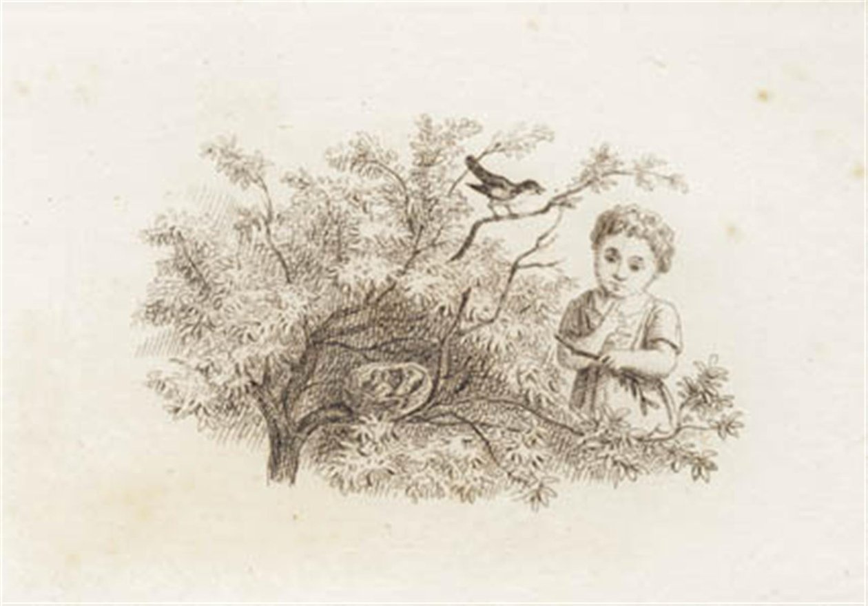 Ilustración para "Cincuenta fábulas para niños" de Hey de Martinus Rørbye
