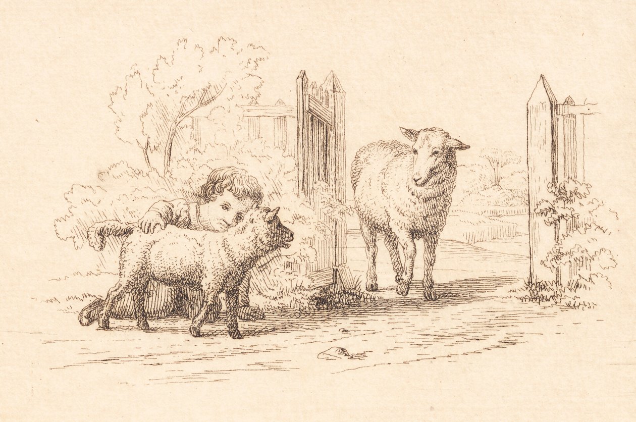 Ilustración de "Halvhundrede Fabler for Børn" de Hey de Martinus Rørbye
